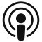 Podcasts - A player, downloader, transcriber logo