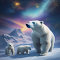 Polar bear wallpaper logo