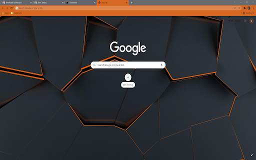 Polygon Abstract Wallpaper Theme screenshot 1