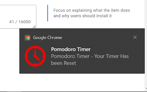Pomodoro Timer screenshot 1