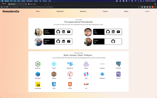 PomodoroGo screenshot 1
