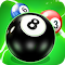 Pool 8 Ball Billiards - HTML5 Game logo
