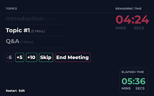 Popita - Meeting Agenda Tracker screenshot 1