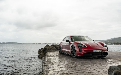 Porsche Taycan Sport Turismo Browser Theme screenshot 1