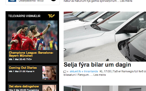 portal.fo screenshot 1