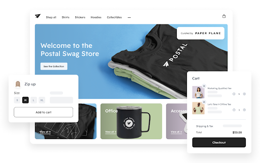 Postal Chrome Extension screenshot 1