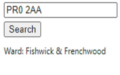 Postcode Lookup screenshot 1
