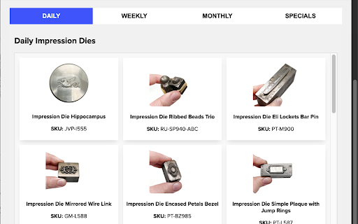 Potter USA | Impression Die Scanner screenshot 1