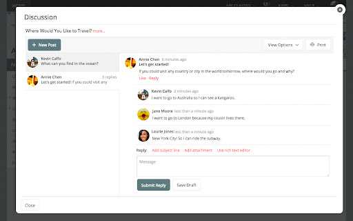 PowerSchool Learning screenshot 1