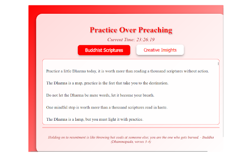Practice Over Preaching screenshot 1