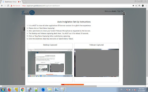 prajnAM - Screen Capturing screenshot 1