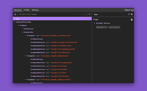 Preact Developer Tools screenshot 1