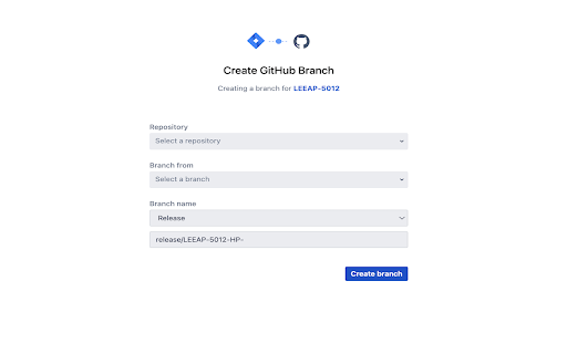 Prefix GitHub for Jira screenshot 1
