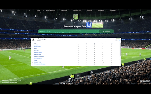 PremierLeague Stats screenshot 1