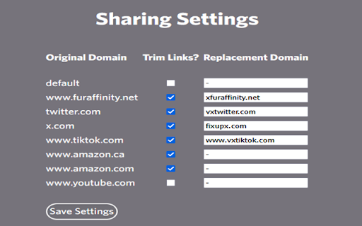 Pretty Share for Media Links screenshot 1