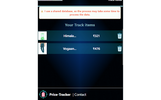 Price-Traker screenshot 1