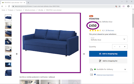 Price Watch - handsfree sales bot screenshot 1