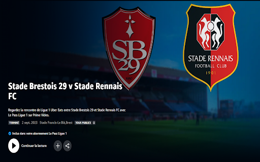 Prime Ligue 1 Auto Play screenshot 1