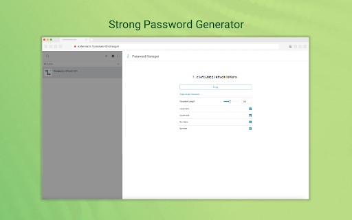 Privacy Expert Password Manager screenshot 1