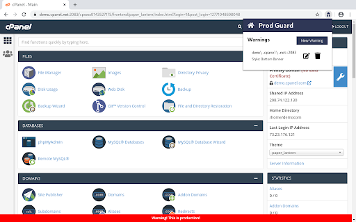 Prod Guard screenshot 1