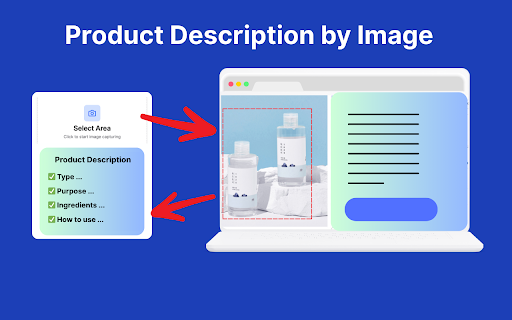 Product Description by Image screenshot 1