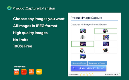 Product Image Download from AliExpress, Alibaba, Banggood, and DHgate screenshot 1