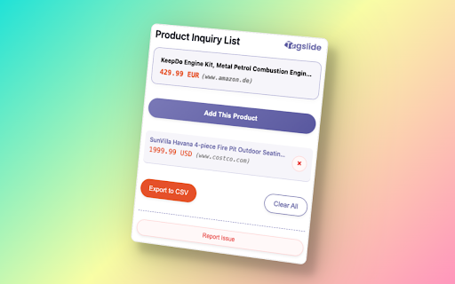 Product Inquiry List screenshot 1