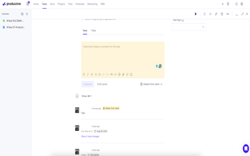 Productive - Hidden From Client screenshot 1