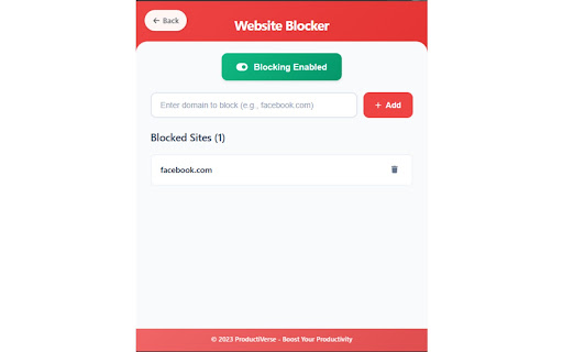 ProductiVerse screenshot 1