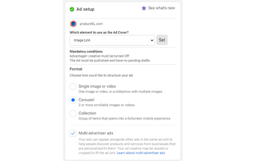 ProductXL Facebook Ads Manager screenshot 1