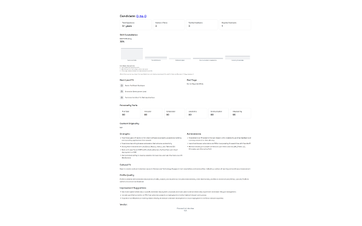 Profile Analyzer screenshot 1