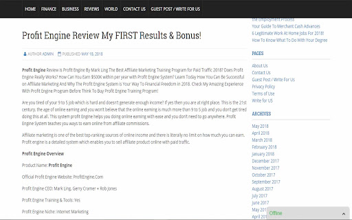 Profit Engine screenshot 1