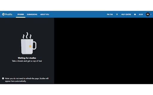 Prolific Darkmode screenshot 1