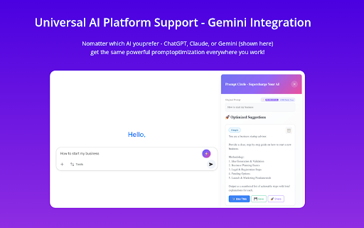 Prompt Circle - Supercharge Your AI screenshot 1