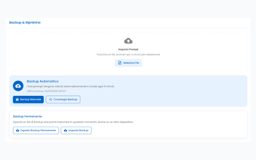 Prompt Manager screenshot 1