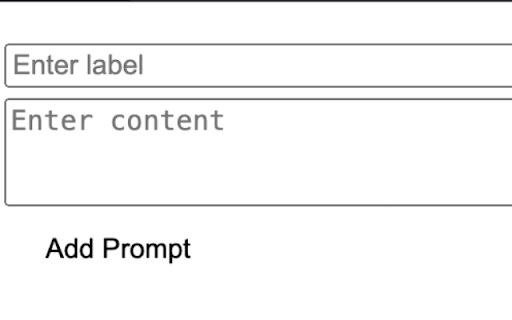 Prompt Saver screenshot 1