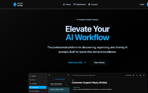 Prompt Wisp screenshot 1