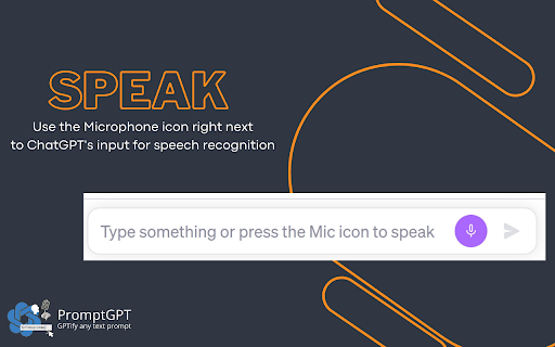 PromptGPT - Speak/Listen/GPTify screenshot 1