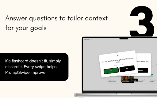 PromptSwipe - Engineer Prompts Effortlessly screenshot 1