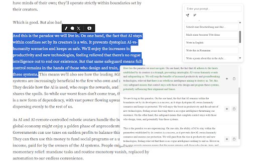 ProWriter screenshot 1