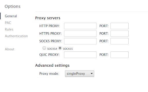 Proxy Helper screenshot 1