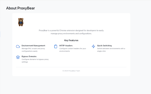 ProxyBear screenshot 1