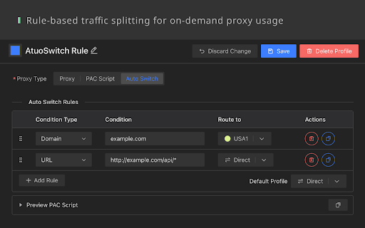 Proxyverse screenshot 1