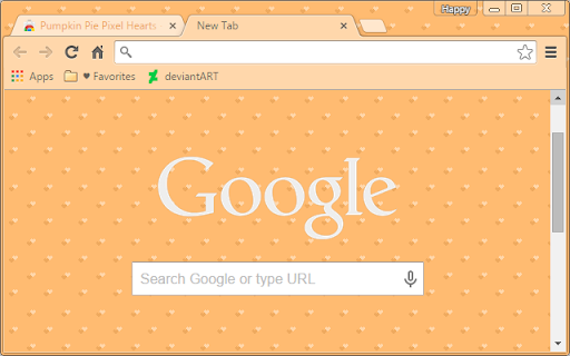 Pumpkin Pie Pixel Hearts screenshot 1
