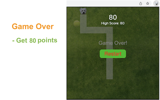 Puppy Snake Game screenshot 1