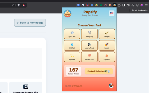 Pupsify - Funny Fart Sounds (Fart Soundboard) screenshot 1