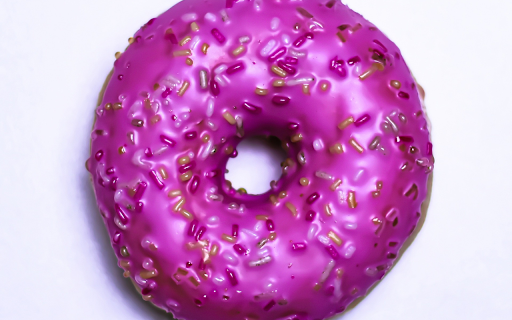 Purple donut screenshot 1