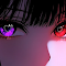 Purple & Red Gaze Anime Eyes Live Wallpaper logo