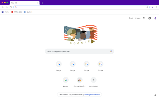 Purple Theme screenshot 1