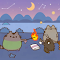 Pusheen Camping Live Wallpaper logo